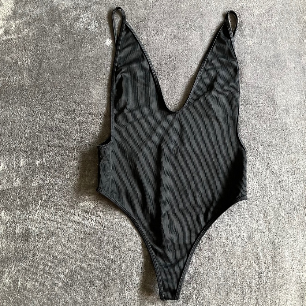 Shekini black one piece bikini